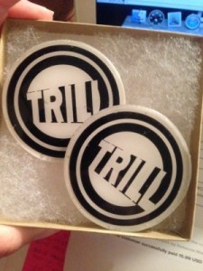 These were described as silver on the website. What I got were plastic discs with posts glued on the back.